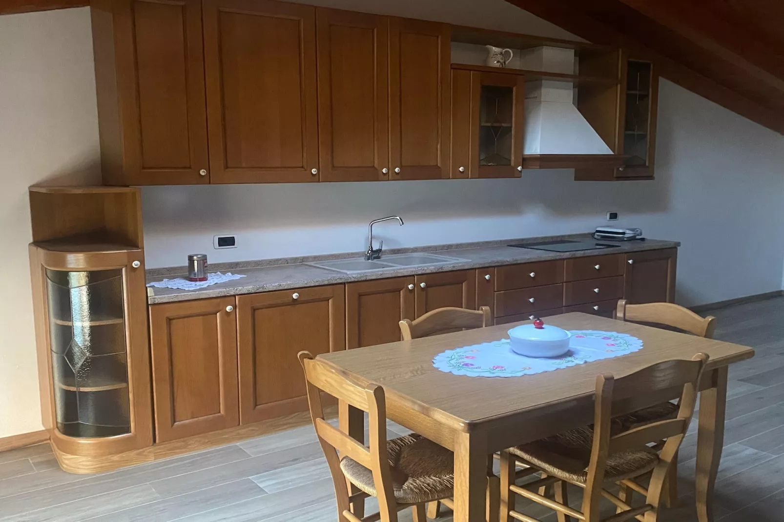 Residence Villa Gianna Limone sul Garda - Trilo Mansarda 4 pax-Kitchen