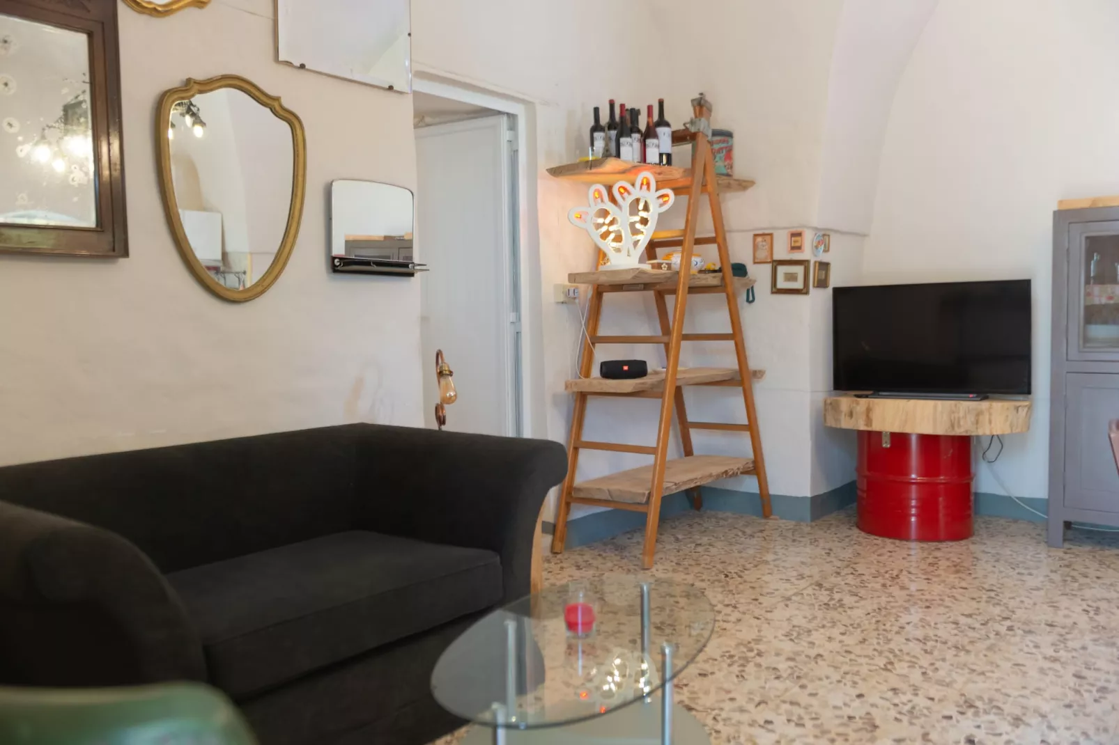 Lamia Papo in Ostuni-Wohnzimmer