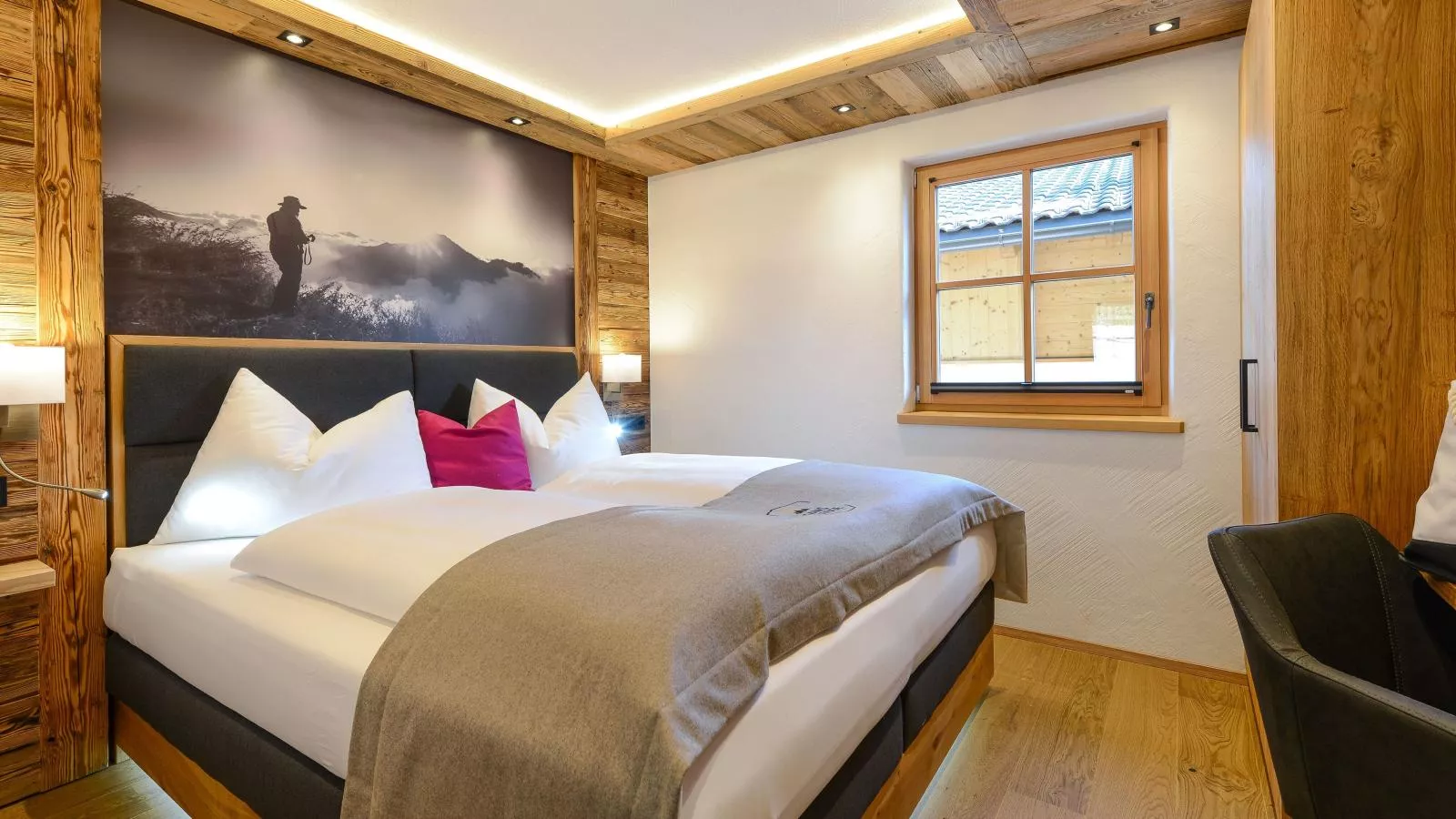 Gamslodge-Schlafzimmer