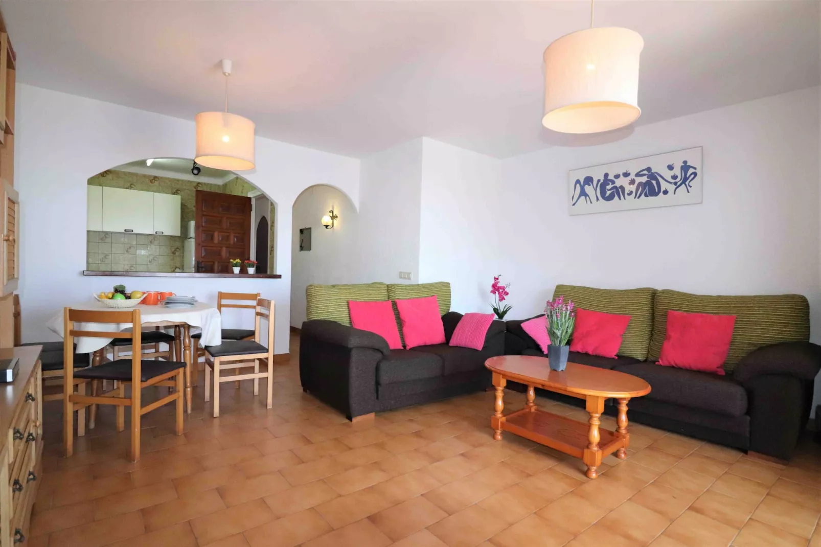 DULCE VIDA 2 B1 Roses-Living room