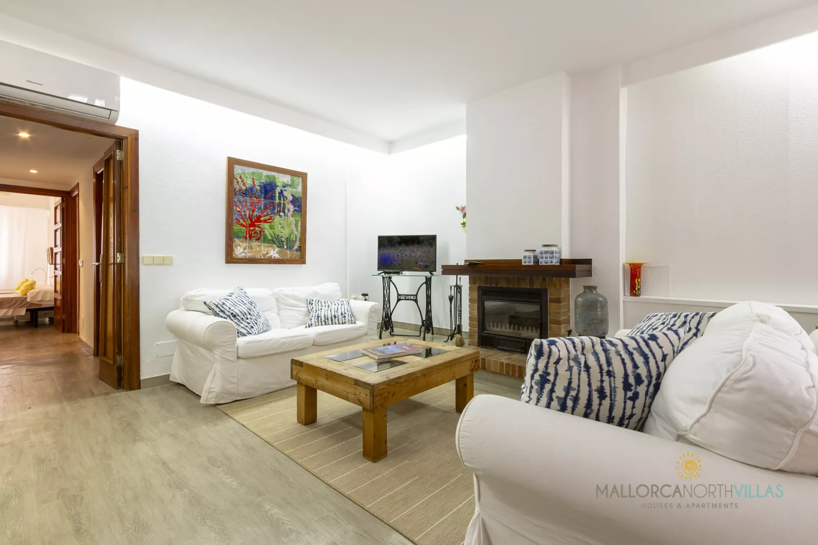 Apartamento Bel Planta Baja First Line Pinewalk-Living room