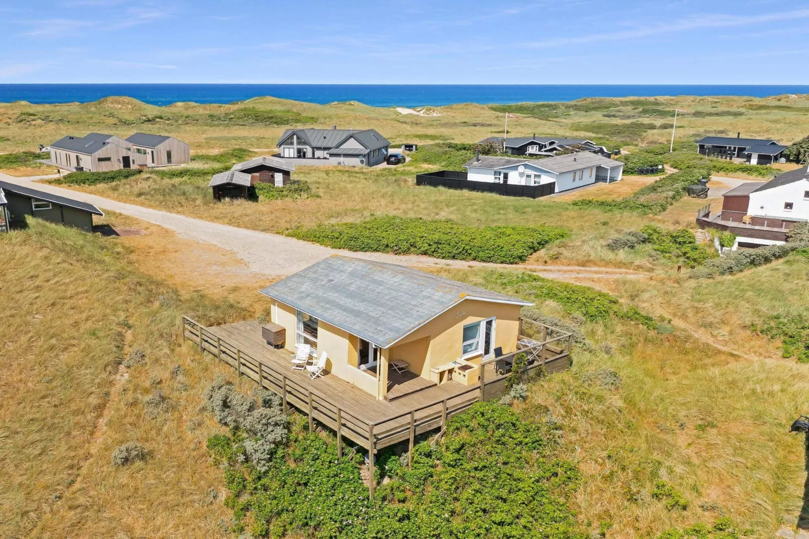Holiday home in Lokken near beach-Outdoor