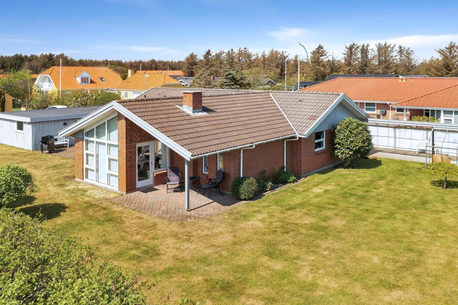 Maison de vacances à Lokken près de la plage-Extérieur