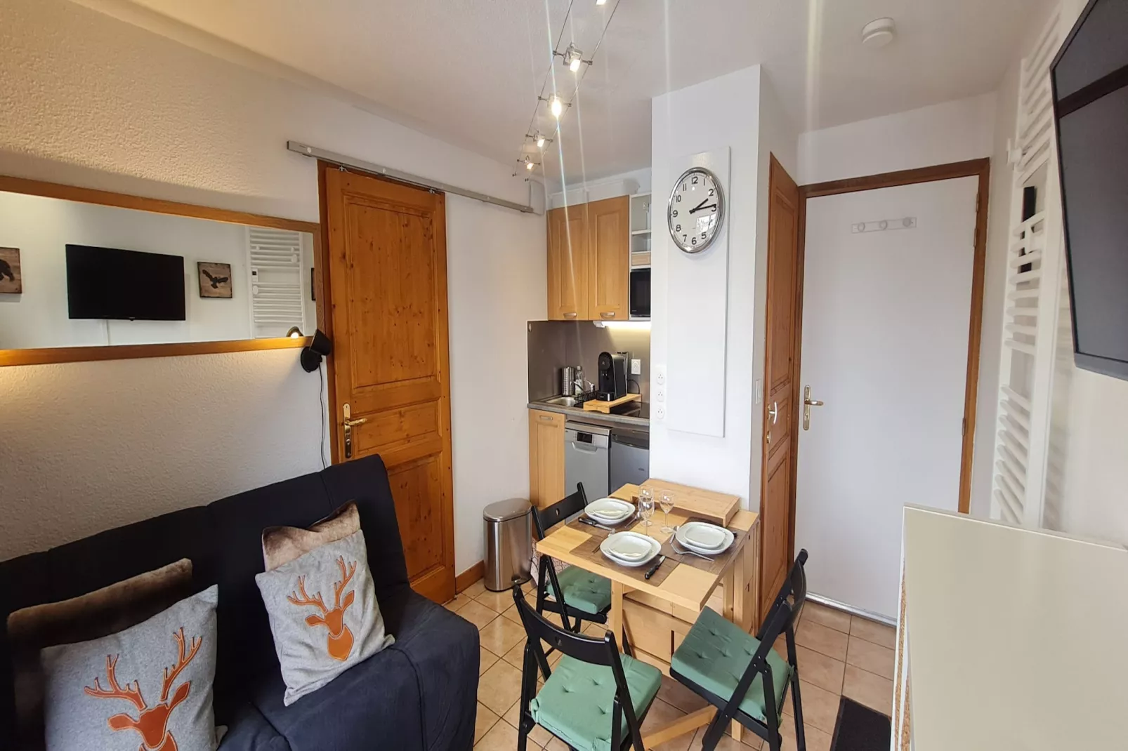 Chalets d'Or C N°110 - 2P4-Living room