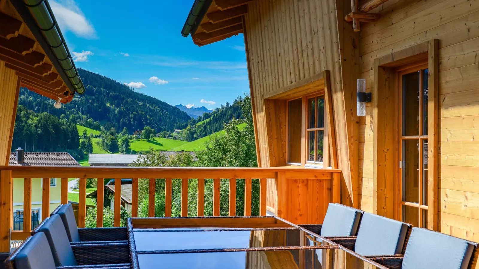 Gamslodges-Terrassenbalkon
