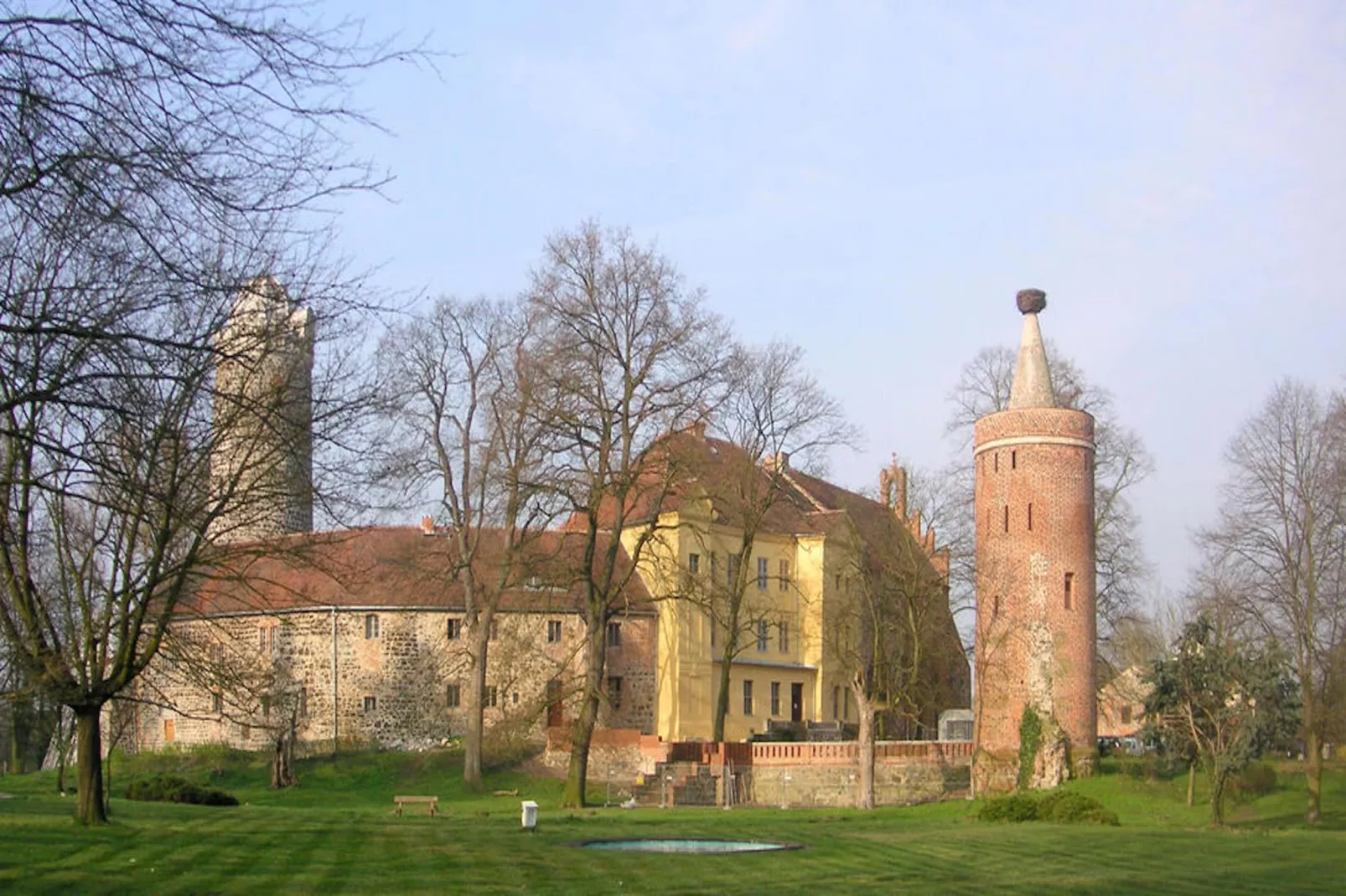 Ferienhaus in Brandenburg-Ziesar-Exterior summer