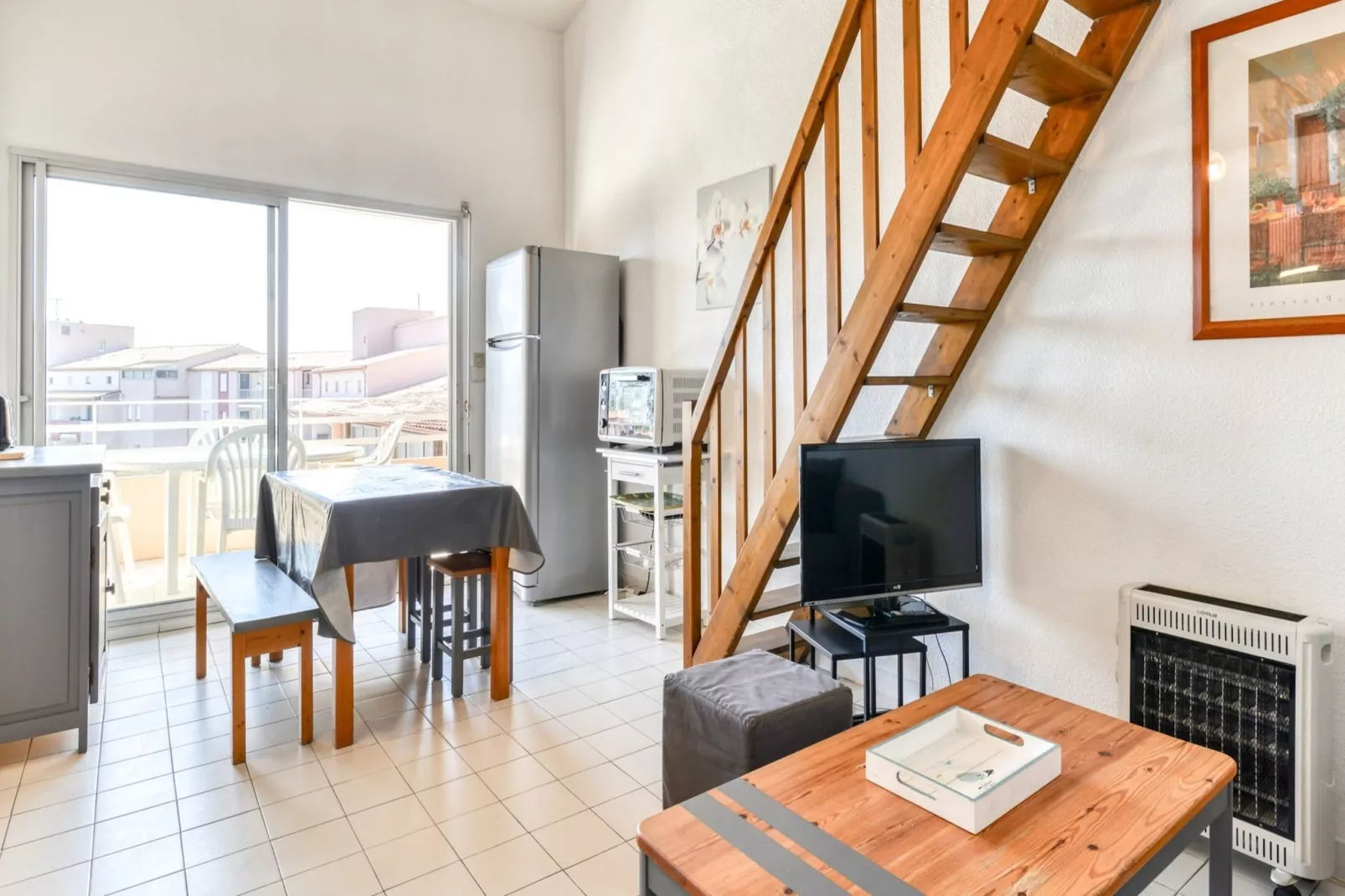 Baie des Anges N°411 - 2P6-Living room