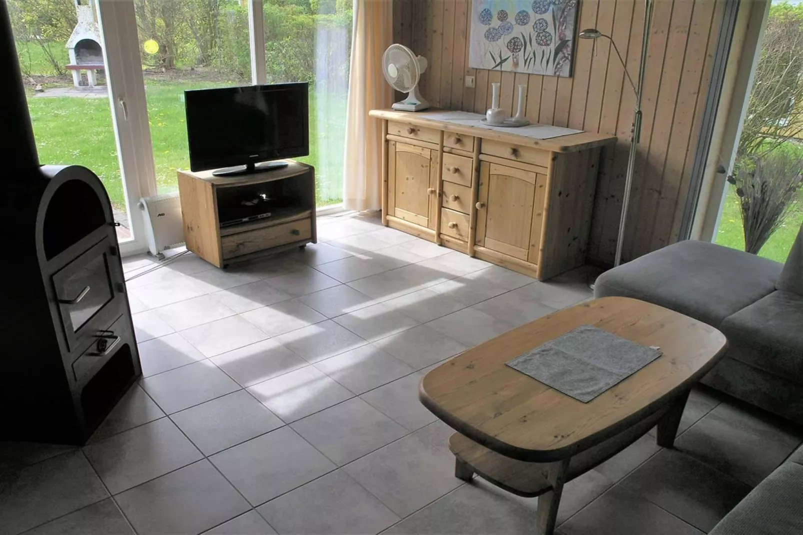 Ferienhaus Seeschwalbe-51-Wohnzimmer