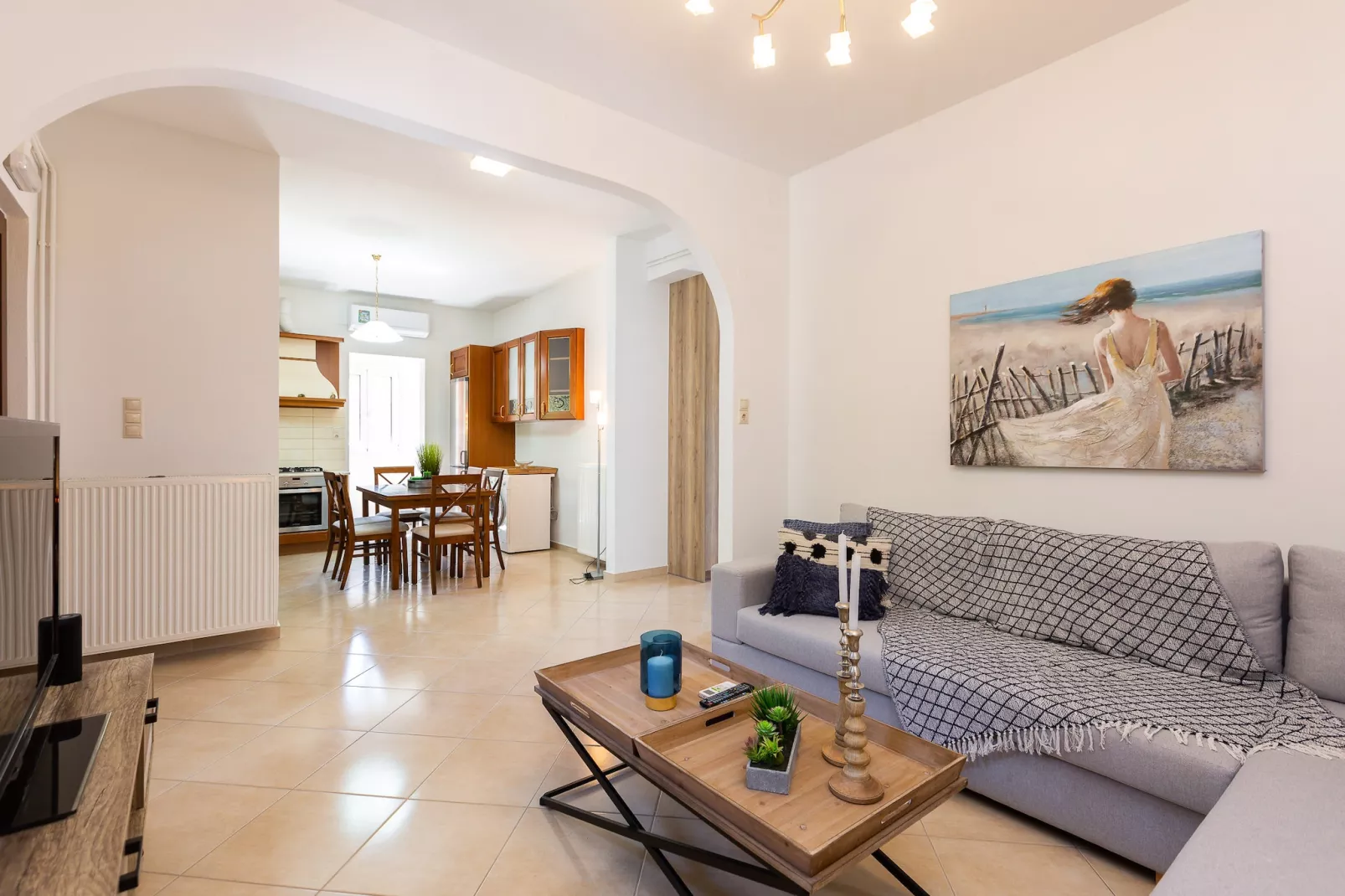 Stefanakos House-Living room