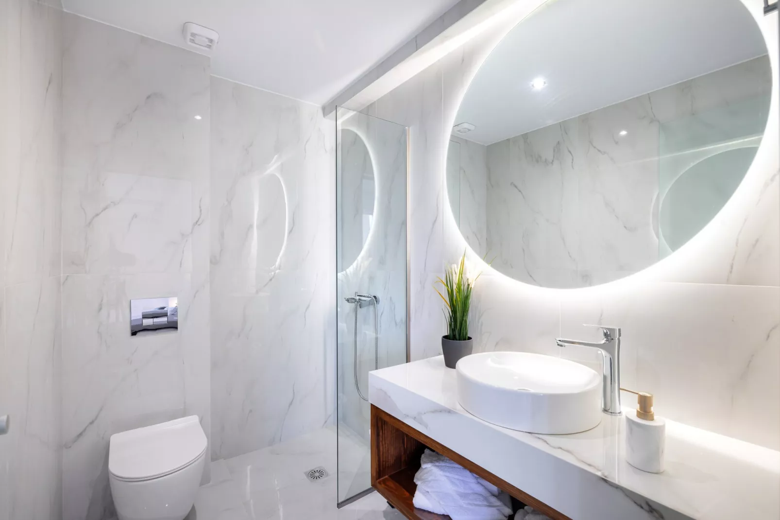 Creta Sun, 102 Studio City View-Bathroom