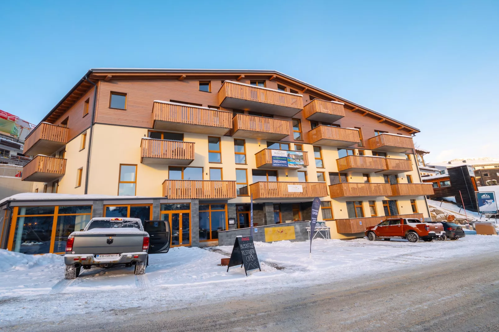 Alpenstyle Resort Fieberbrunn FB2P-Außenbereich Winter