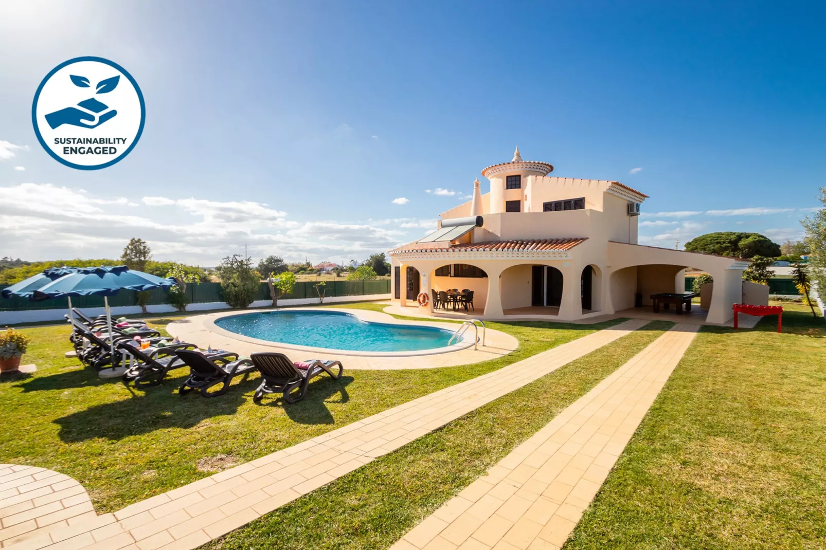 Villa Ushuaia-Außenbereich Sommer