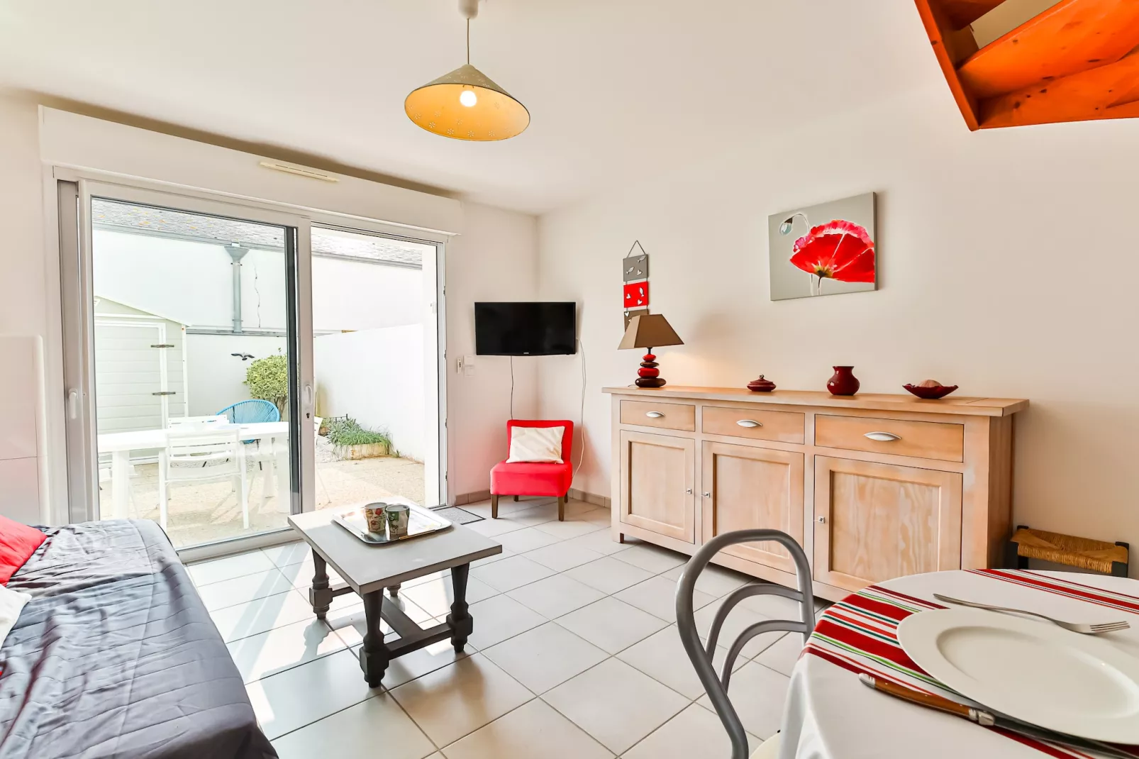 Maison  Résidence Les Bains de Mer 20-Living room