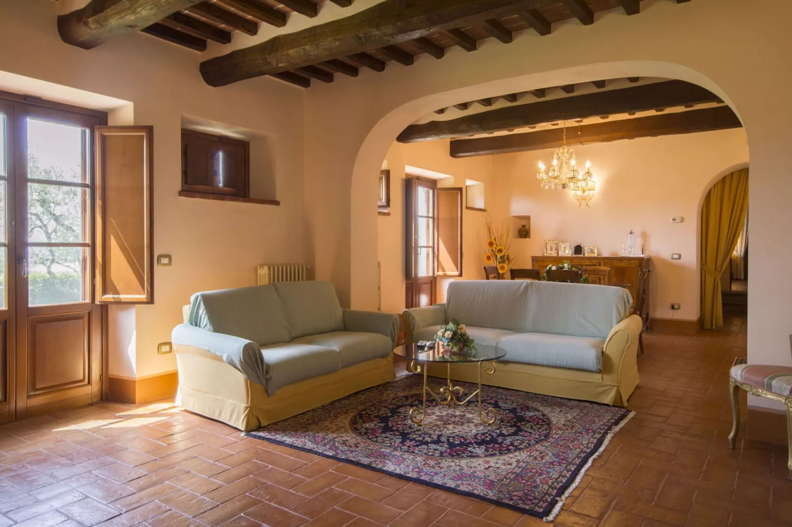 Villa il Sasso-Living room