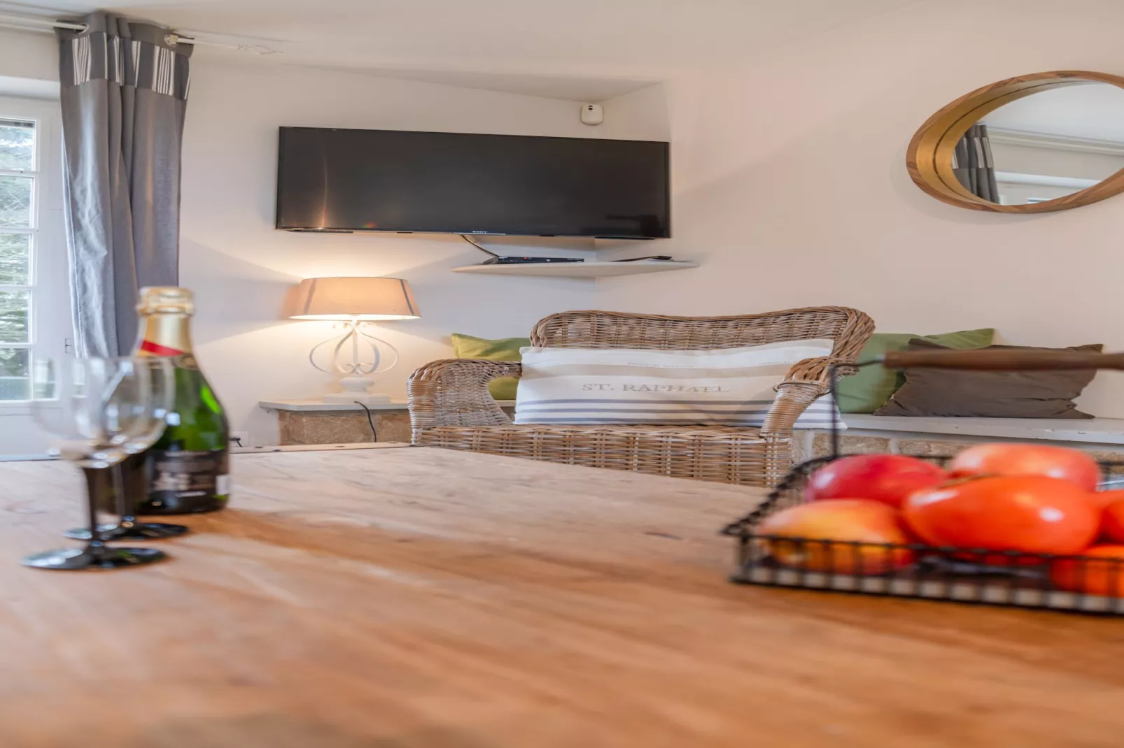 TY DUNES - Portsall-Living room