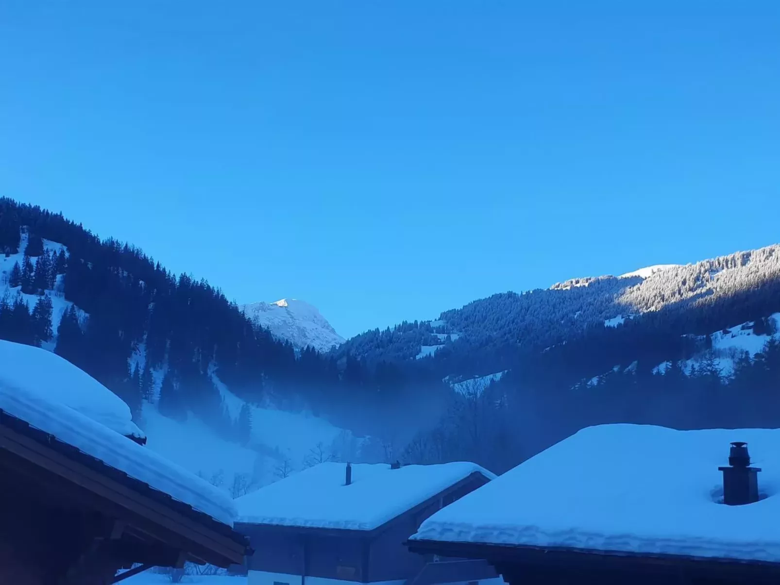 Chalet Lenk Dänk App. 6-Draußen