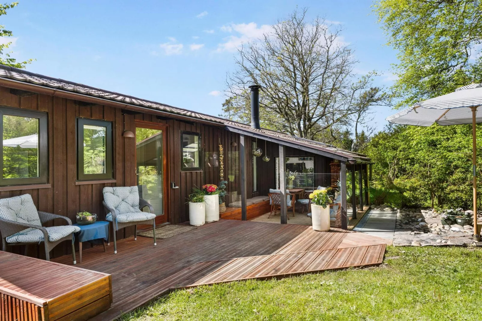 Beautiful holiday home in Blokhus-Outdoor