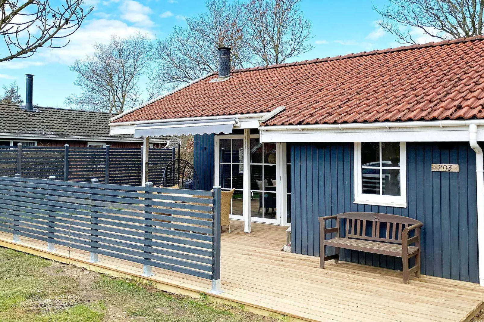 Maison de vacances pour 4 a Hemmet-Extérieur