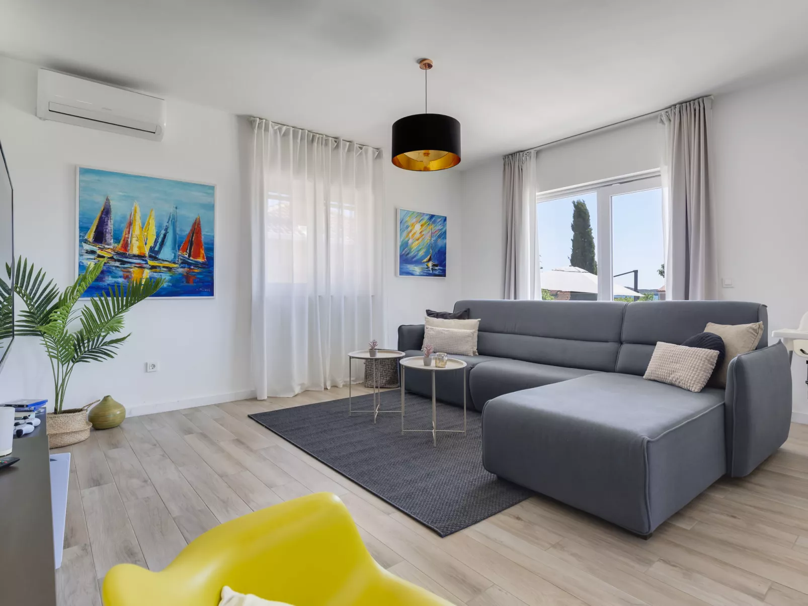Luxury Sea View-Dedans
