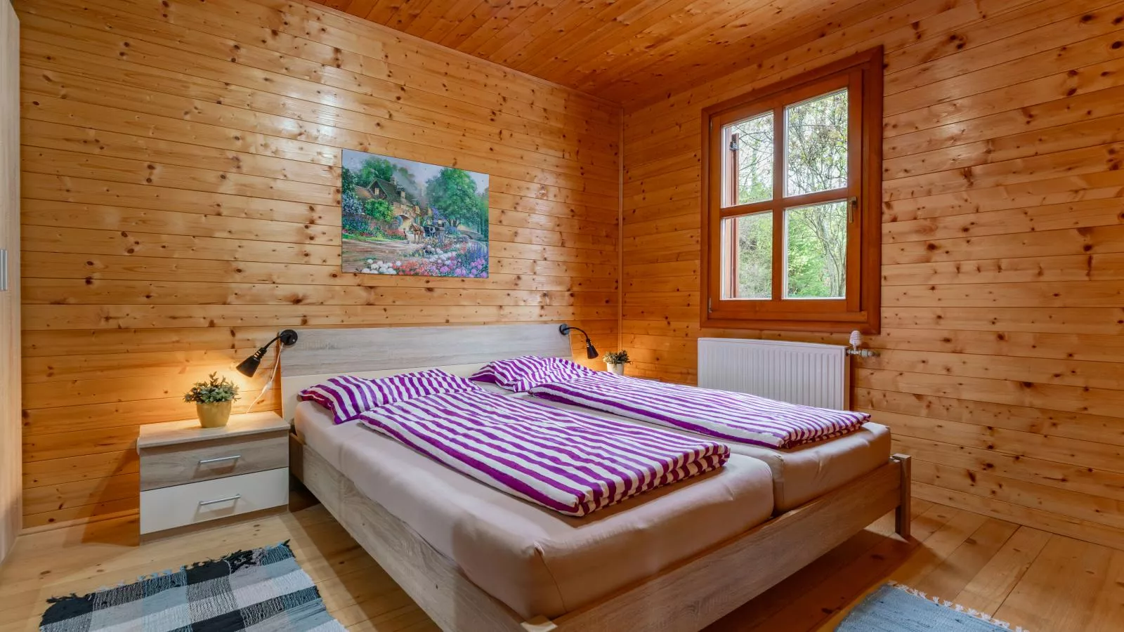 Sternenchalet-Schlafzimmer