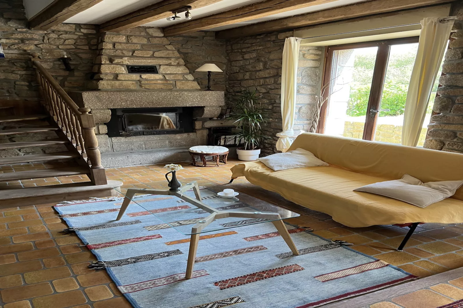 TY MAEN - Plourin-Wohnzimmer