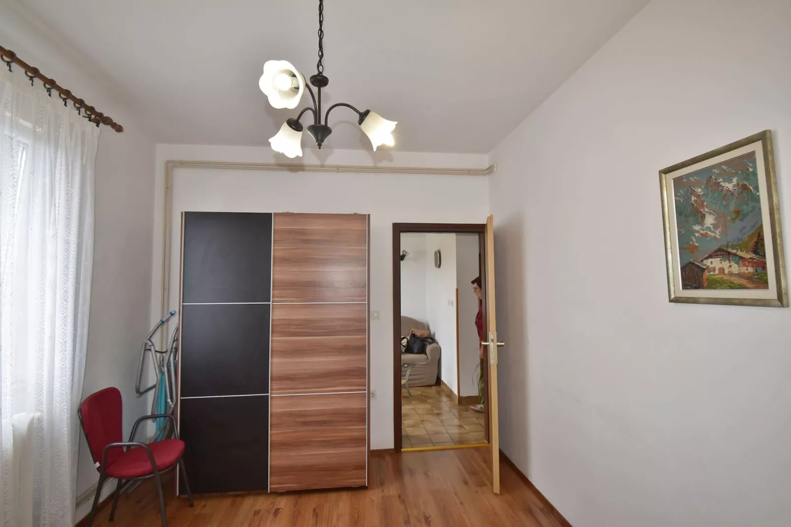 Apartment Neda with Wonderful Sea View-Schlafzimmer