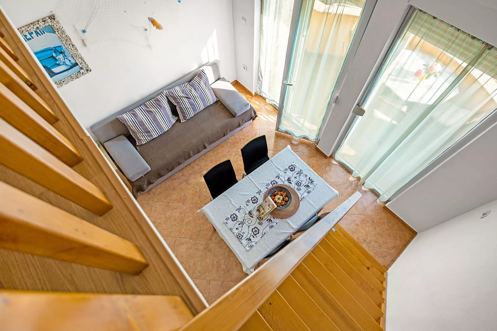 Mijic Studio 3 - 250 m from the Beach-Living room