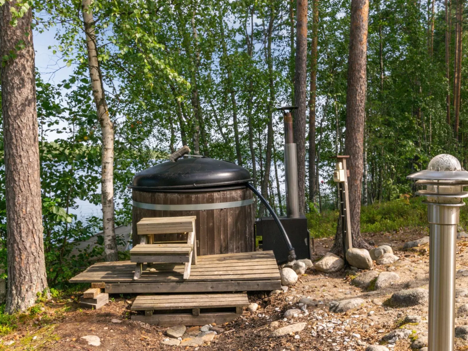 Hot pool cottage ainu-Outside