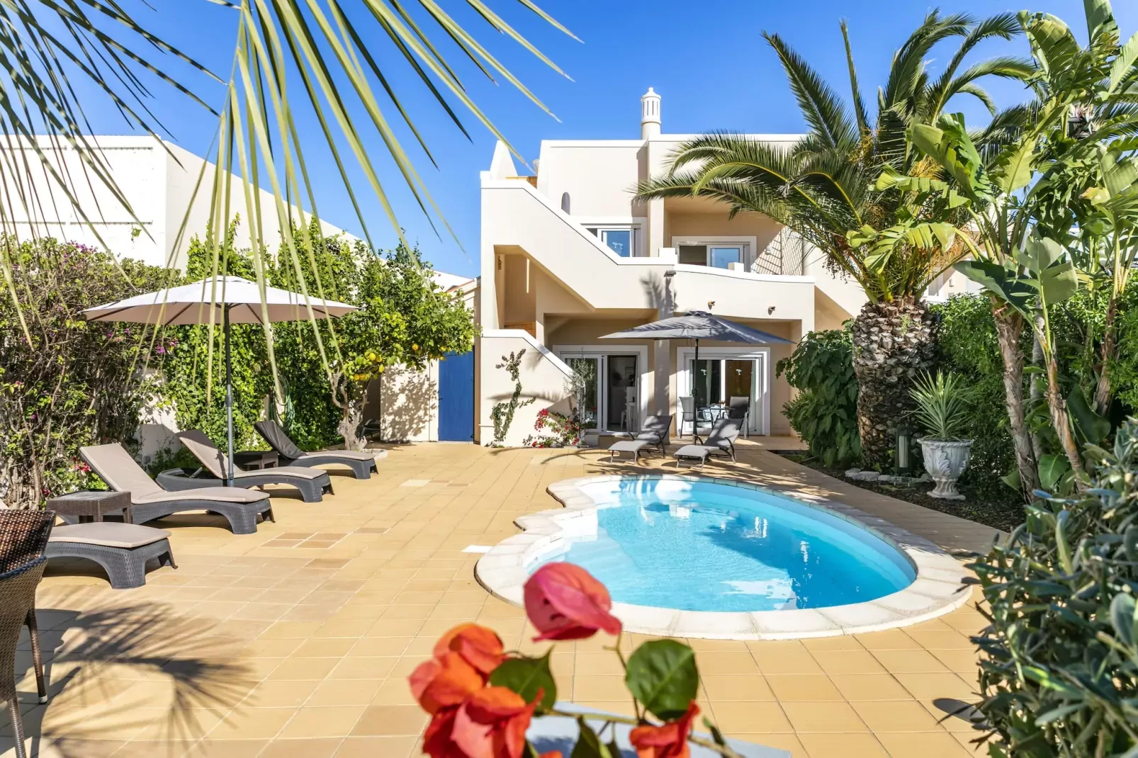 The Palm House - Townhouse at Vale de Milho golf-Pool