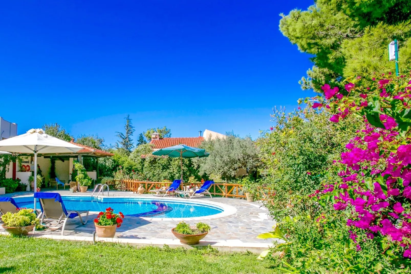 Villa Agapi-Exterior summer