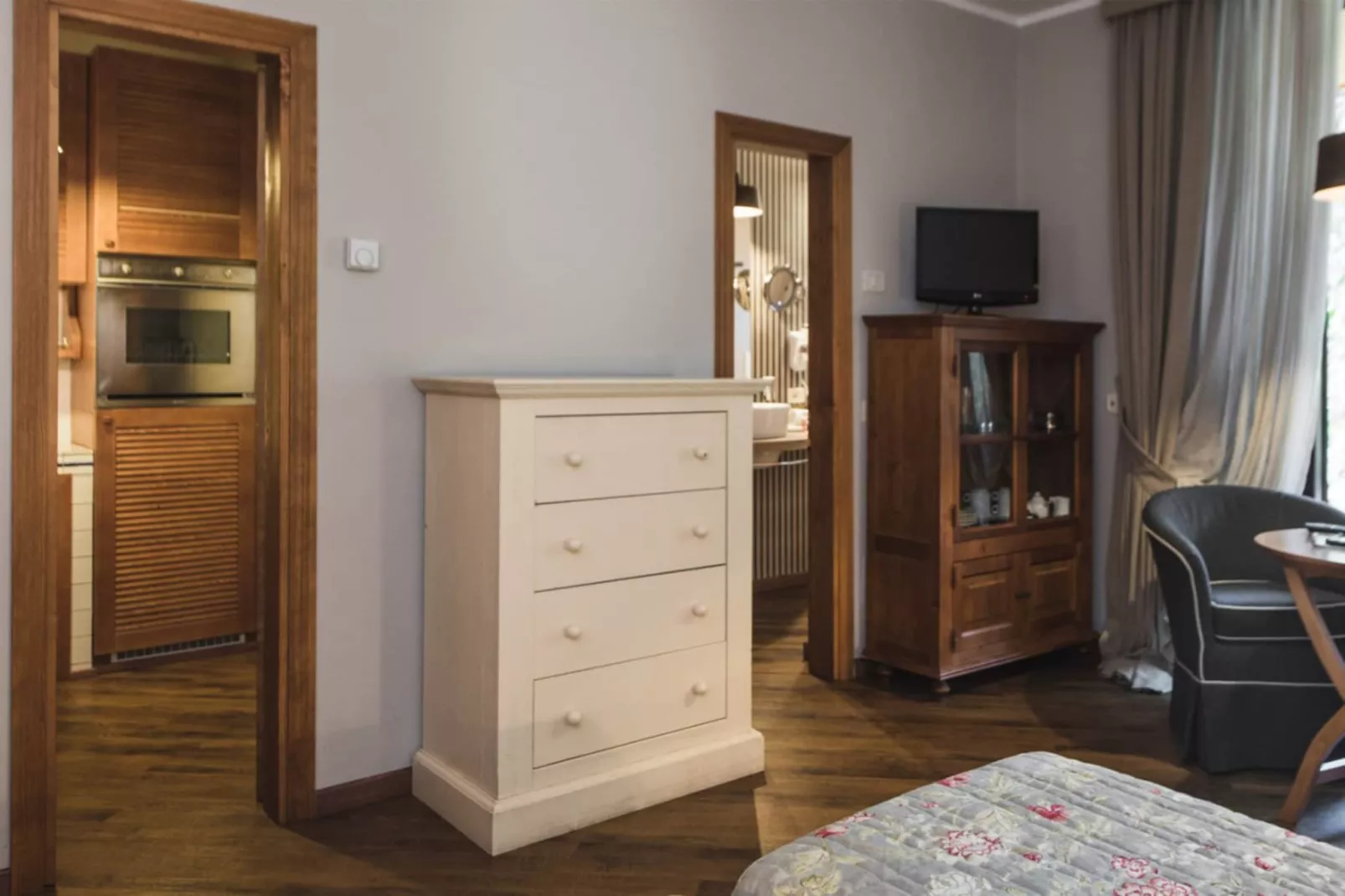 ROCCAMARE RESORT 1-Zi-App Studio Deluxe BK/TE 28 qm-Bedroom