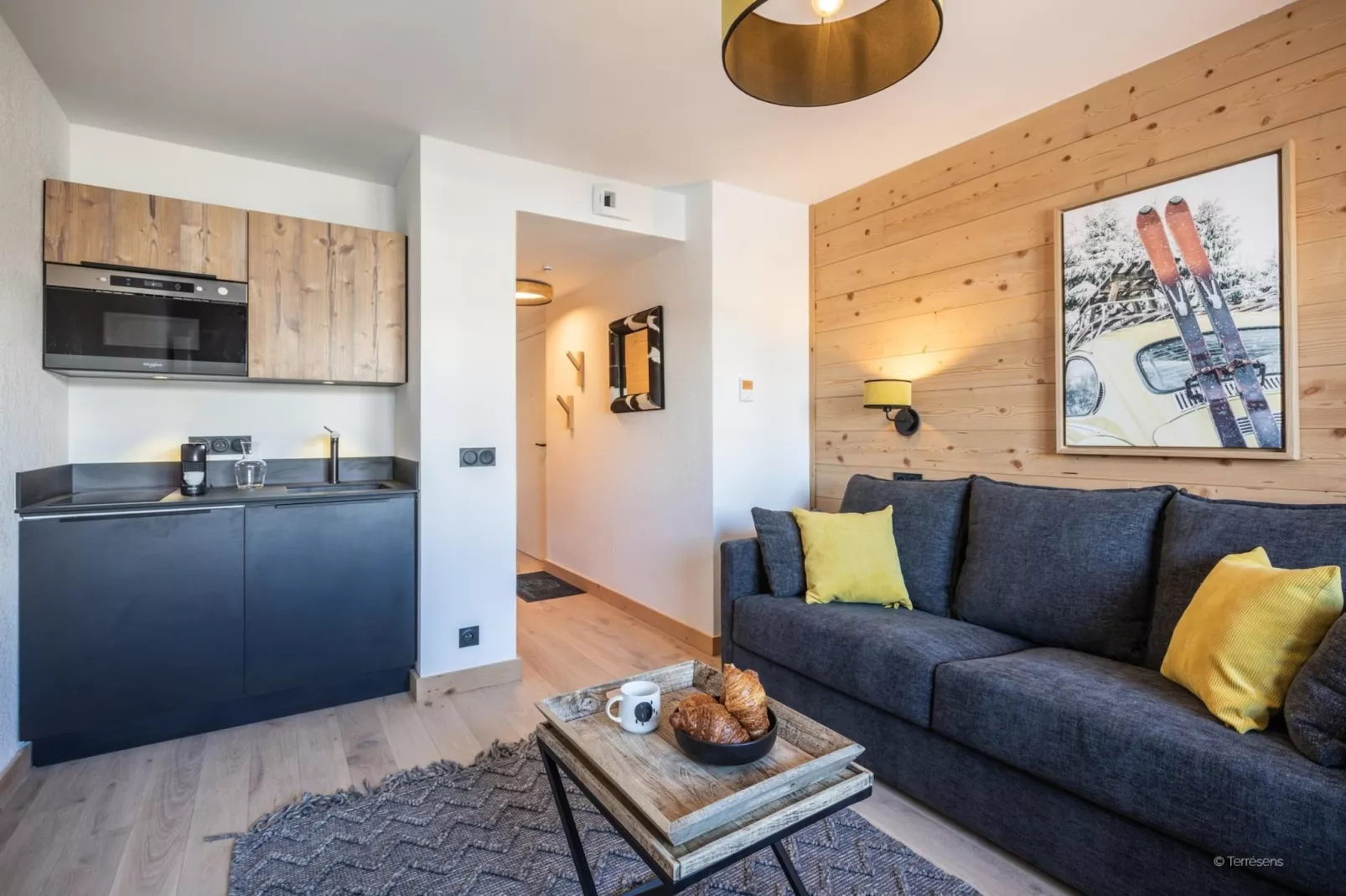 PLAGNE MONTALBERT Le Snoroc- S12S-Living room