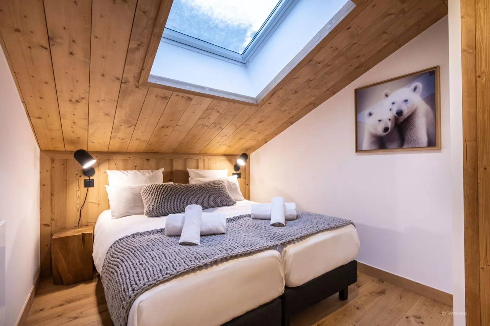CHAPELLE DABONDANCE Le Flocon Blanc A50P-Bedroom