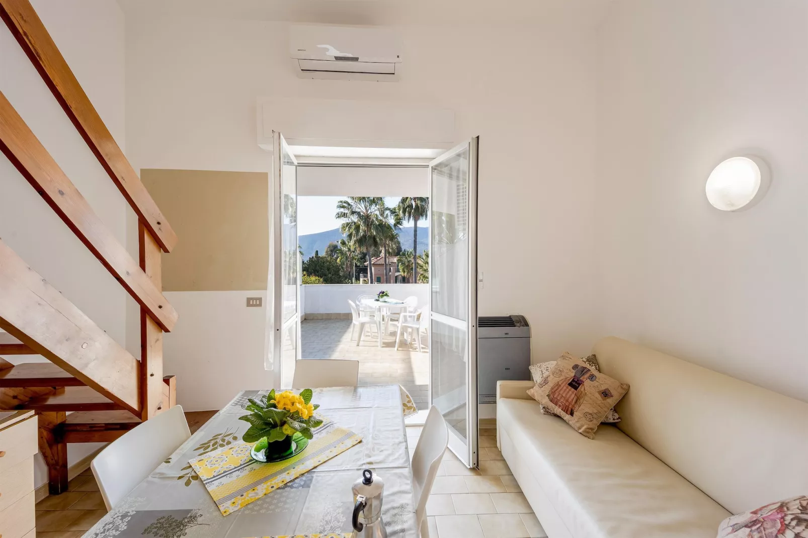 Residence Villa Paola TWO-ROOM APT 4 PAX MEZZANINE - BX401-Living room