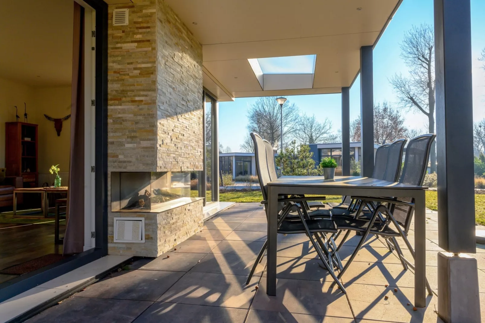 Holiday villa with sauna | 2 - 6 people-Terrace balcony