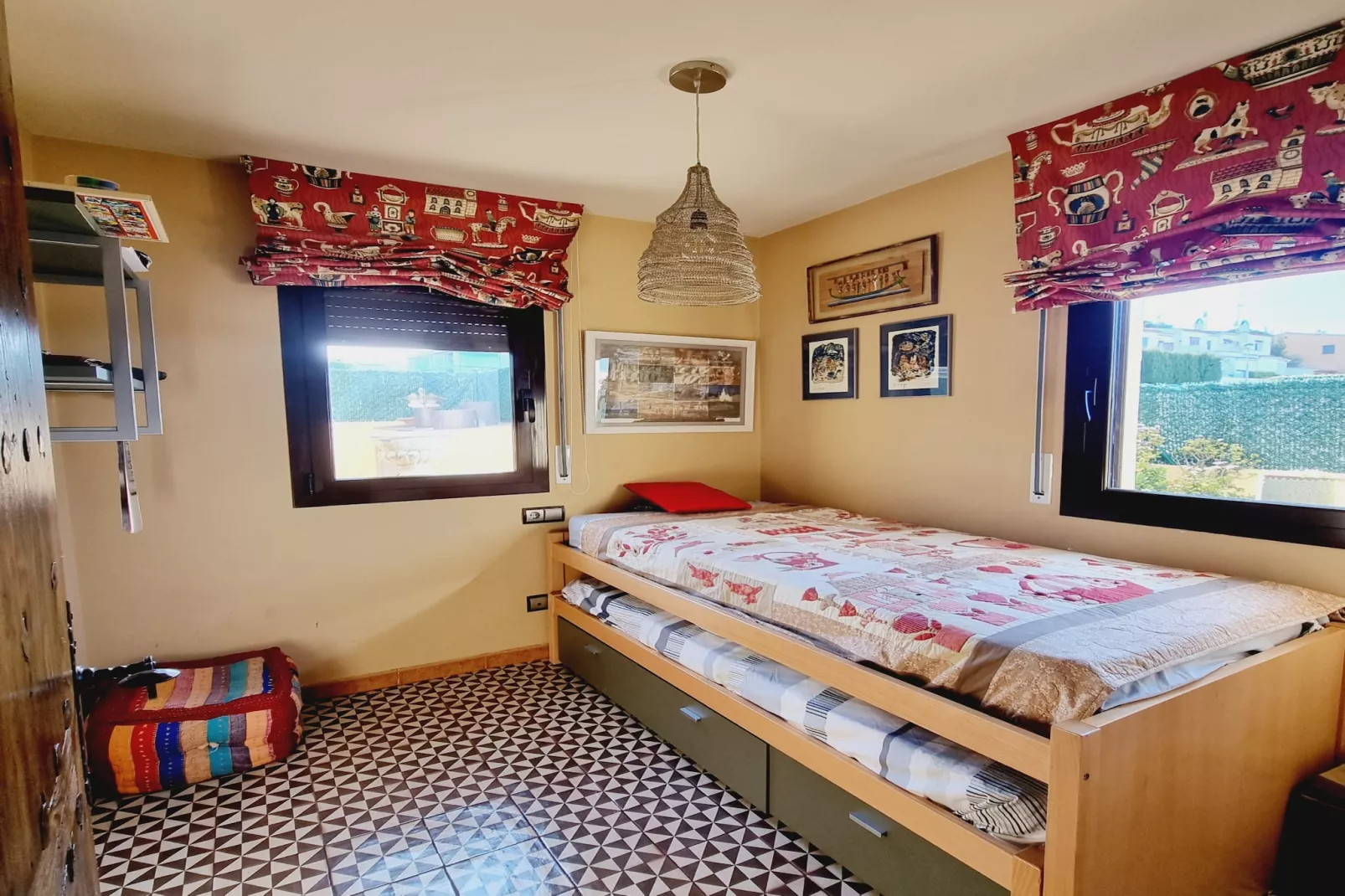 Rosa-Schlafzimmer