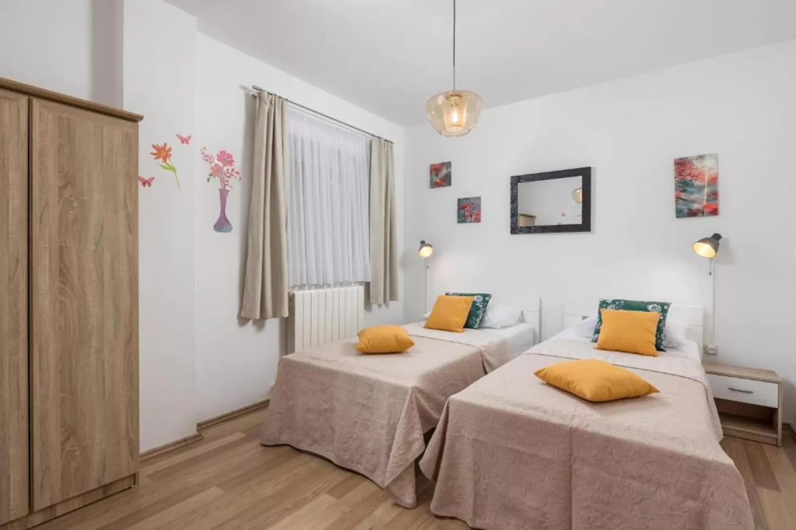 Apartment Slavica 1 - Red Paradise-Bedroom