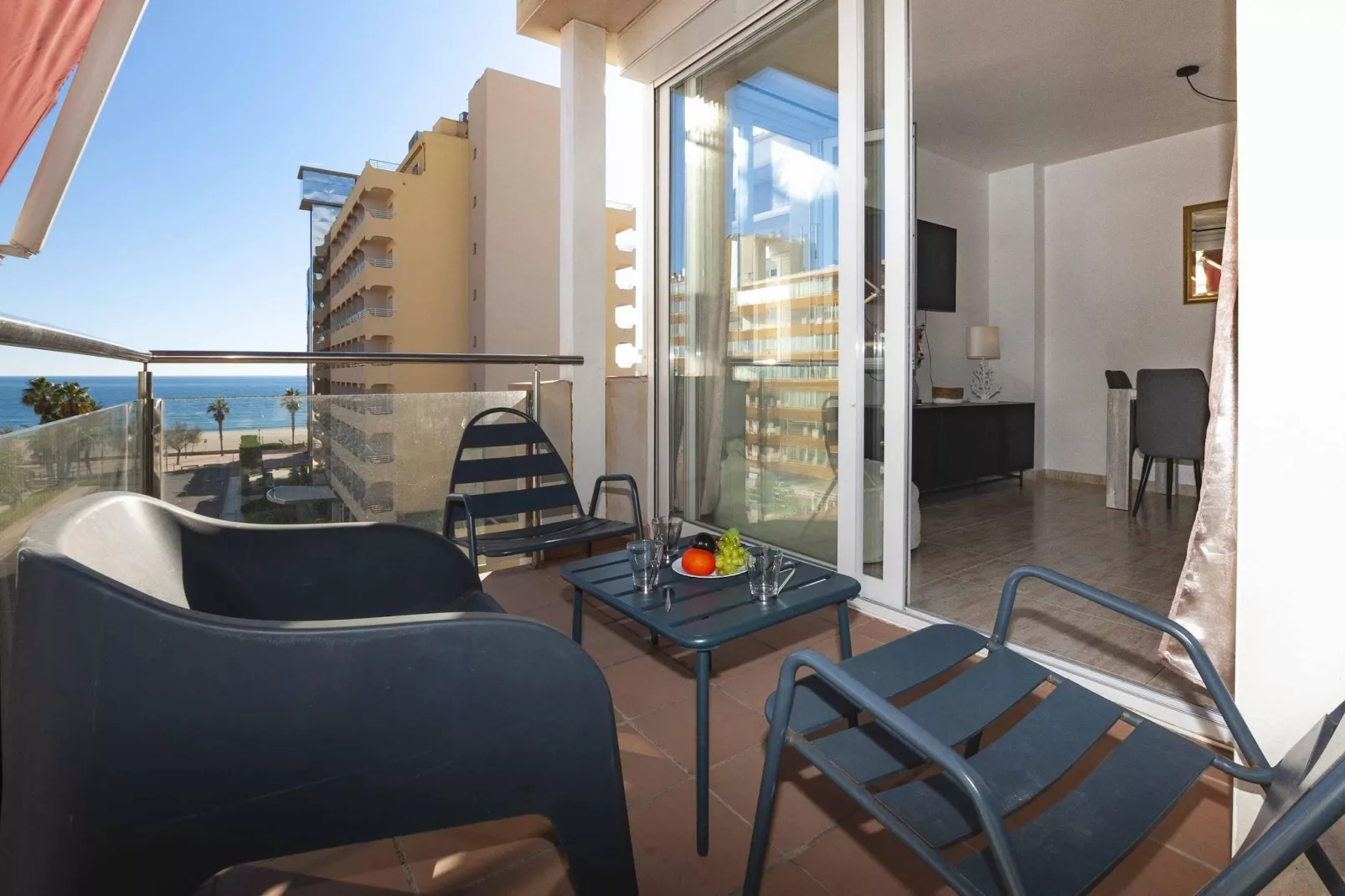 1236 CARLA MAR 50m playa-Terrace balcony