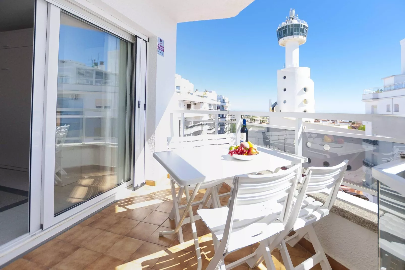 1222 CLUB NAUTIC vista canal-Terrace balcony
