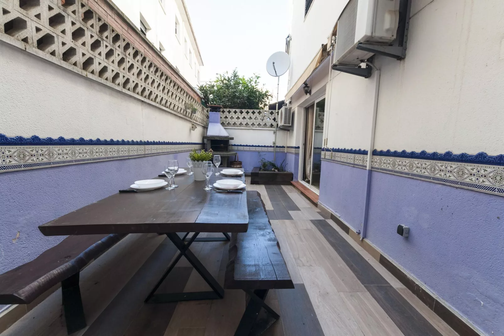 1242 PARE CLARET 500m playa-Terrassenbalkon