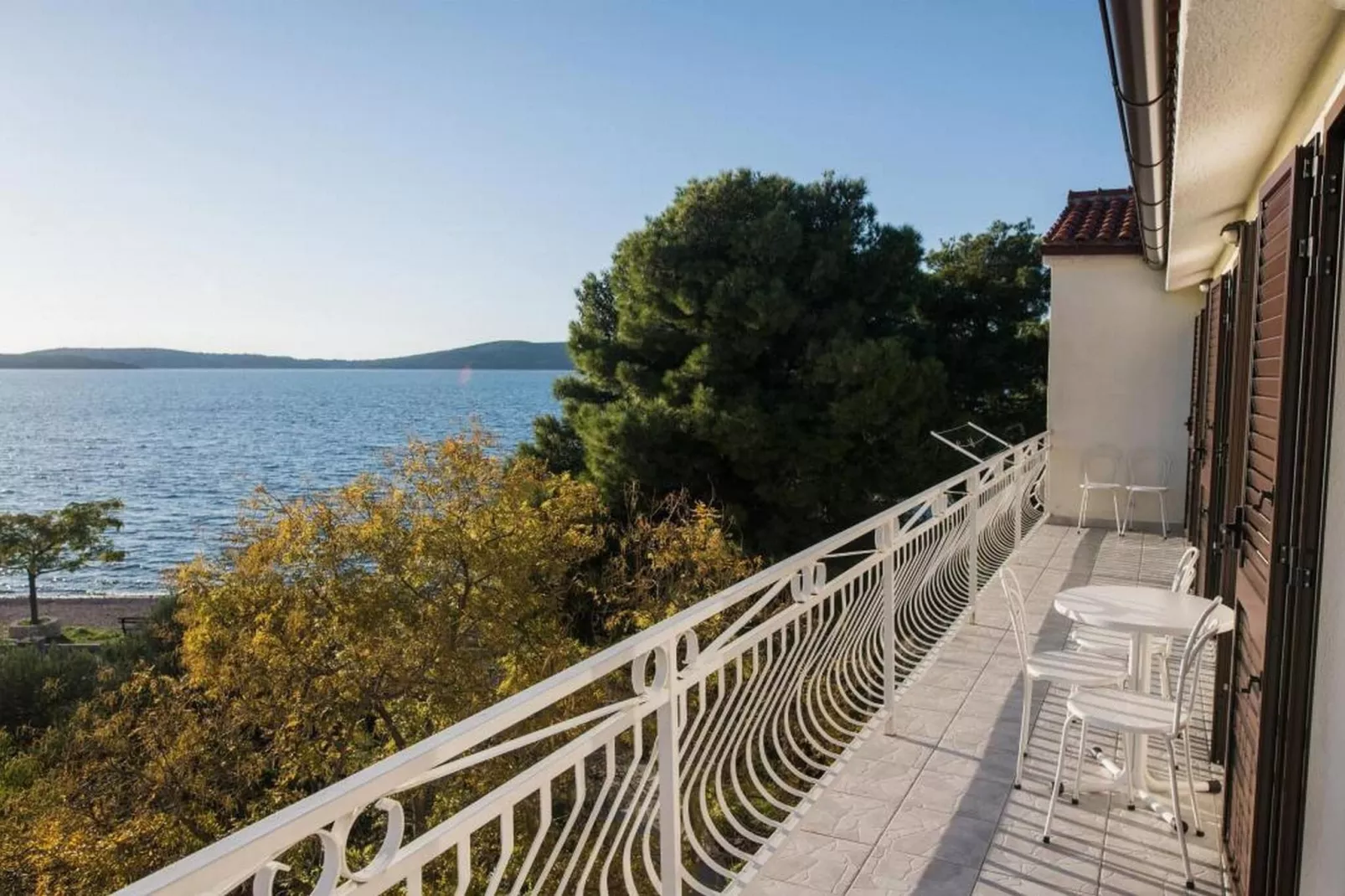 Apartments Gaj Brodarica - A8-Terrace balcony