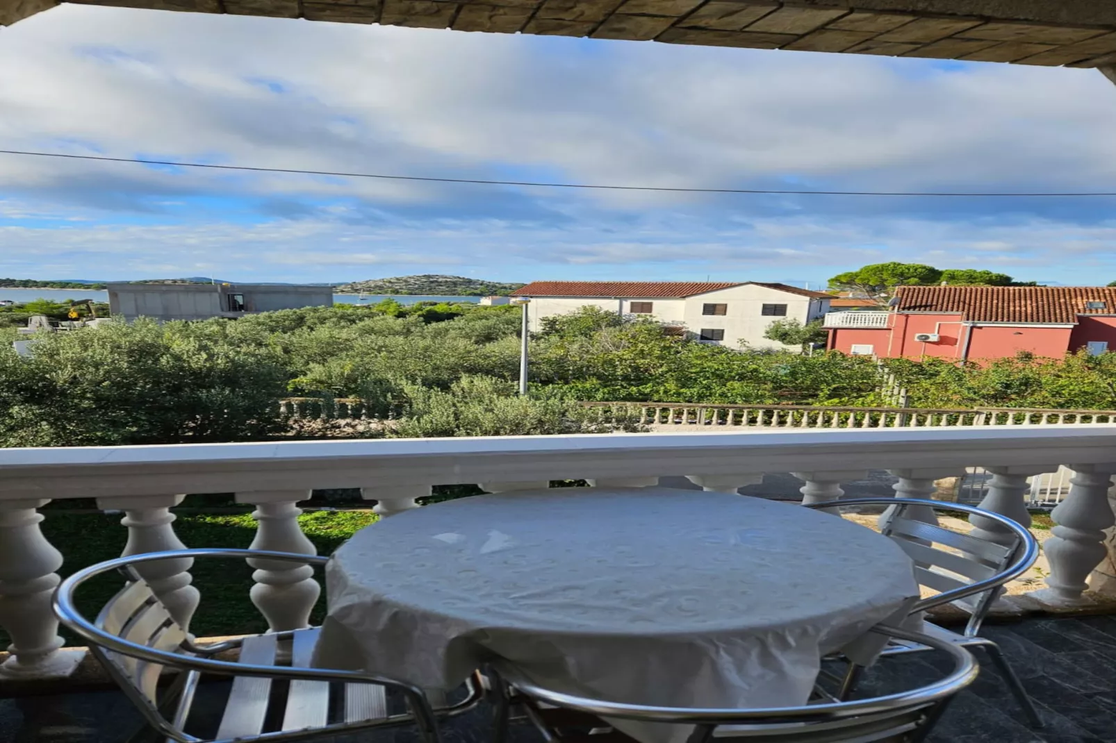 Apartments Nestor - studio apartment A1-Terrace balcony