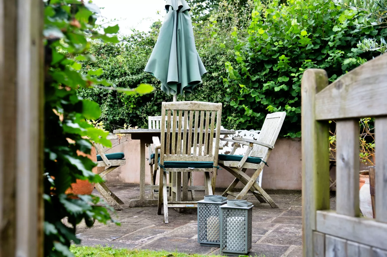 Coach House Wellbeing Retreat-Terrasse