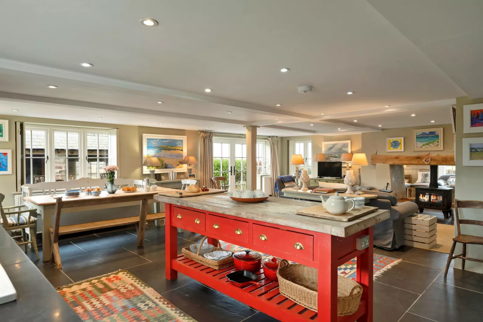 St Eval School House-Kitchen