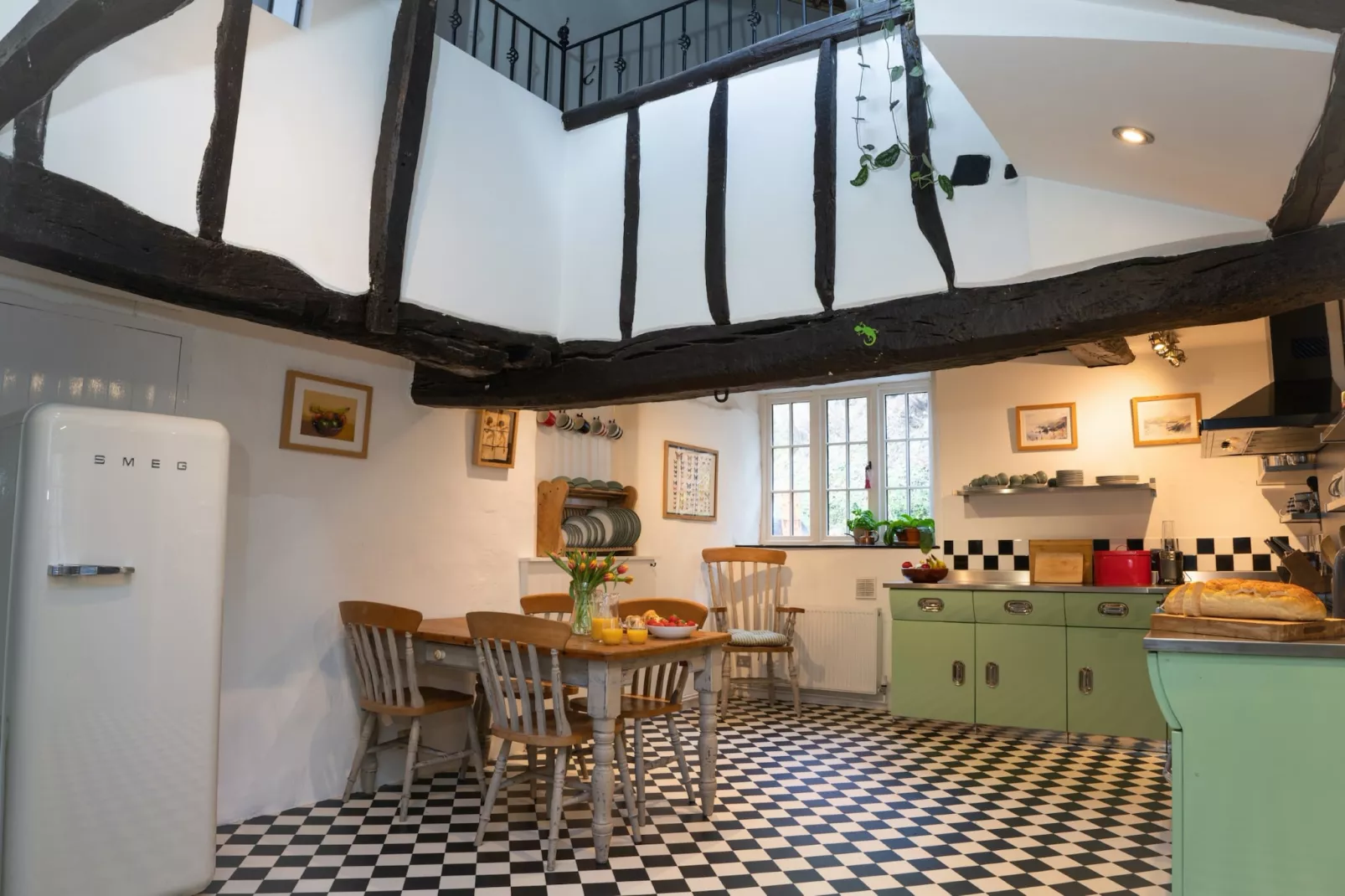 Lower Aylescott Farmhouse-Kitchen