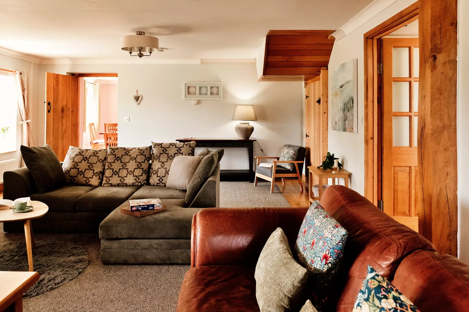 The Welsh Farmhouse-Living room