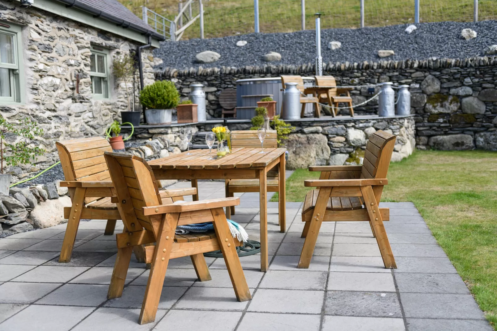 Moelis Barn-Terrace balcony