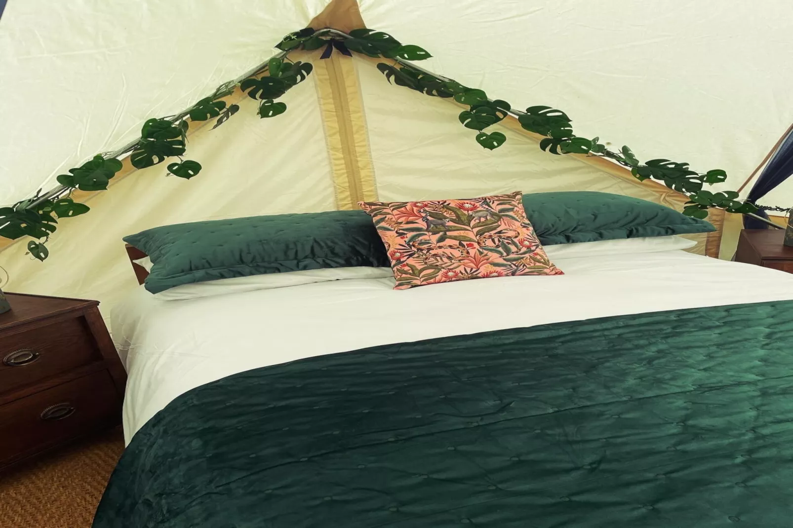Jungle Bell Tent-Bedroom