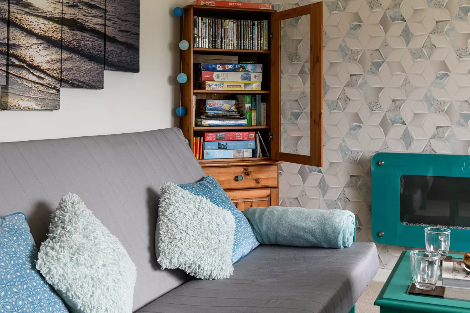 Golygfa o'r Castell - Castle Views-Wohnzimmer