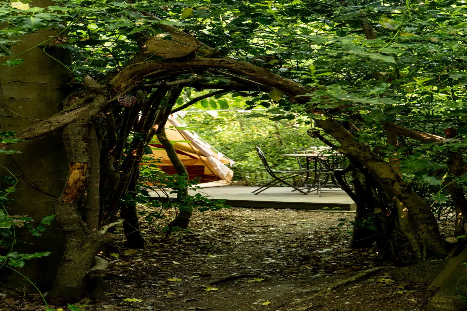 Moroccan Bell Tent-Empfangshalle